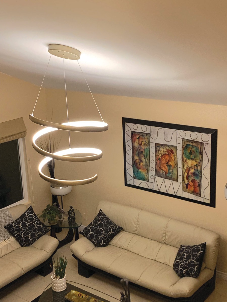 Oval Spring Pendant - Image 2