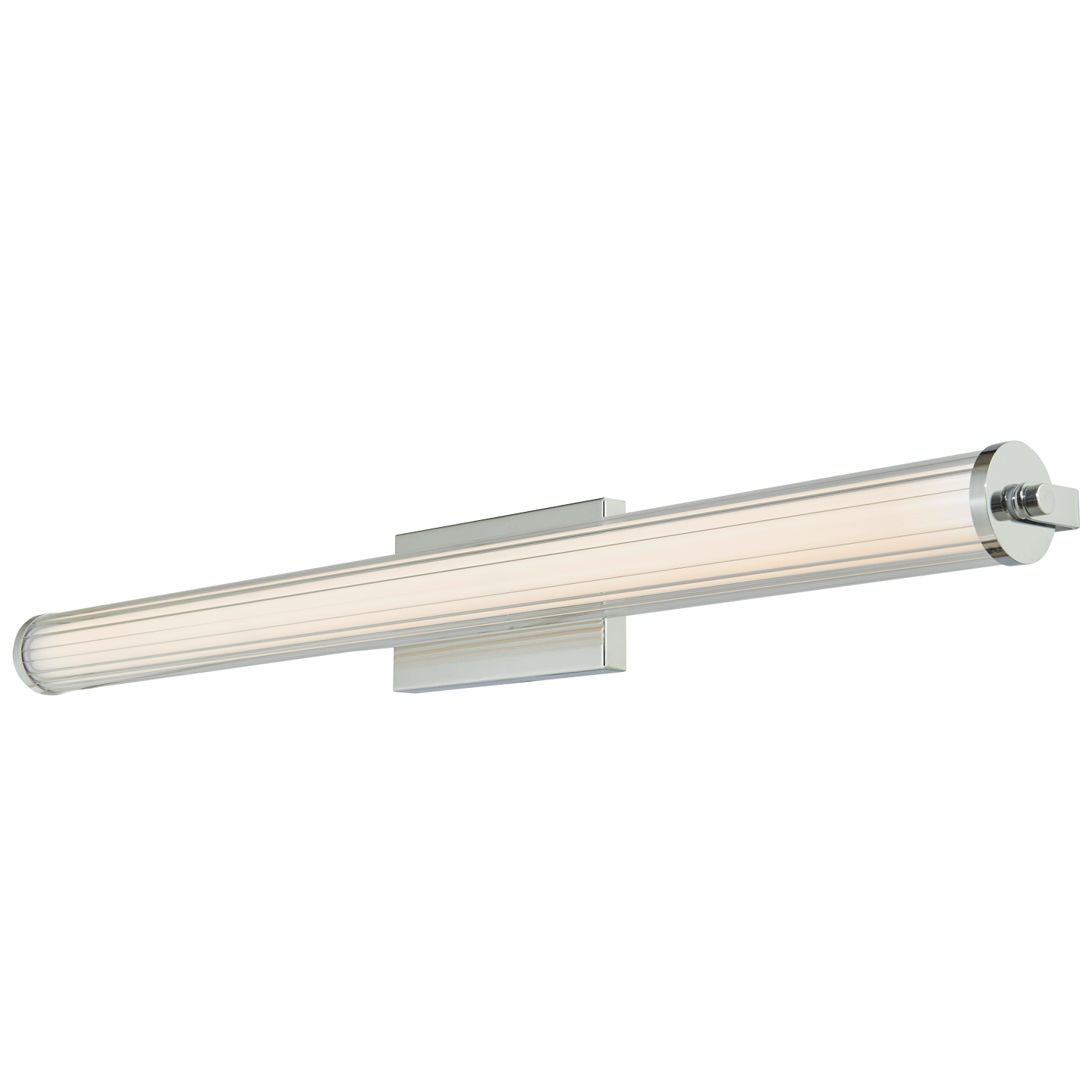 Large Fluted Clear Glass Vanity - Image 26