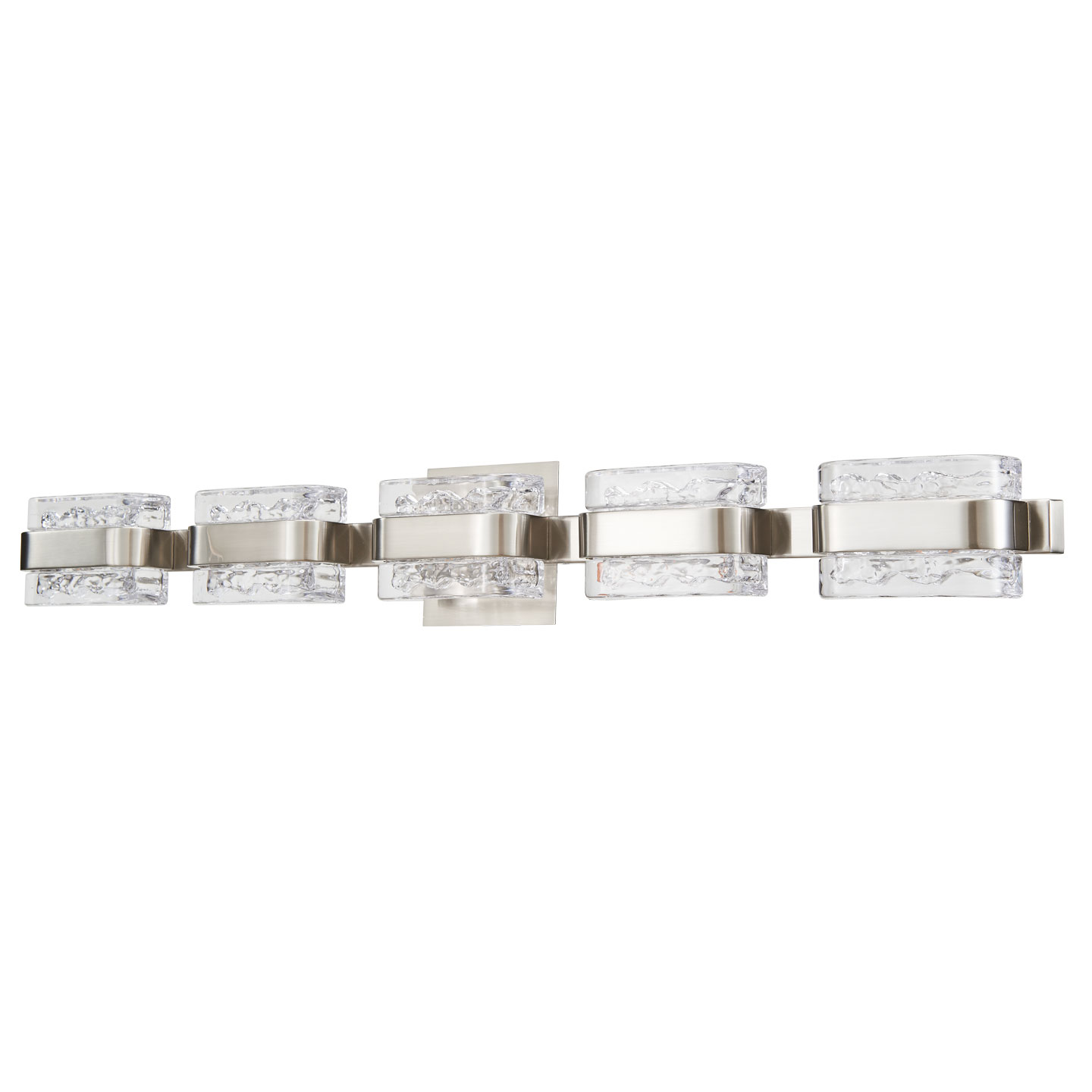 5 Light Crystal Vanity with Movable Backplate