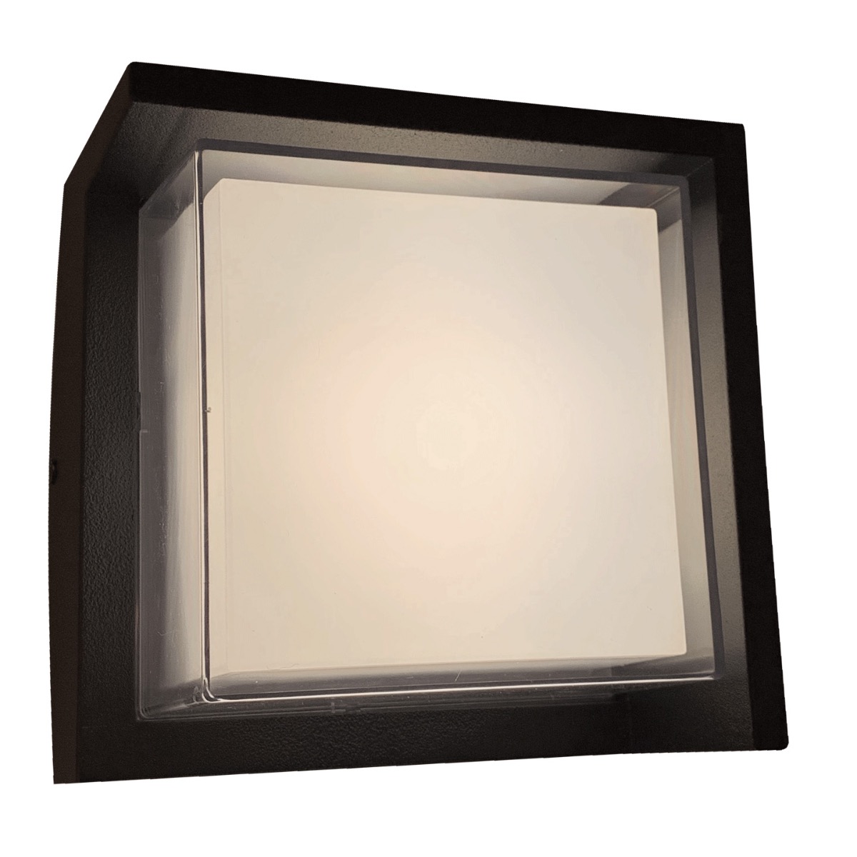 Square Hooded Wet Location Wall Sconce - Image 3